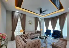 Menerima Tirai Gorden Jendela Gordyn Mewah Hordeng Model Terbaru Murah