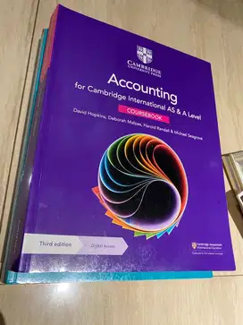 Cambridge Inter AS & A level Accounting Coursebook with Digital