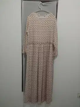 Gamis Coklat Susu Untuk Daily