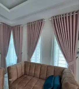 Termewah Tirai Gorden Jendela Gordyn Mewah Hordeng Model Terbaru Murah
