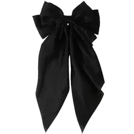 Pita Jepitan Rambut Lucu Ekor Panjang // Hitam