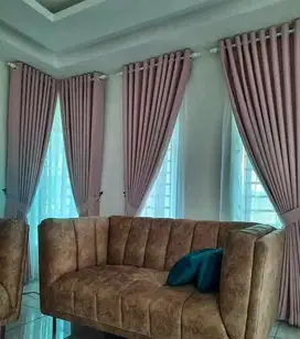 Grosir Tirai Gorden Jendela Gordyn Mewah Hordeng Model Terbaru Murah