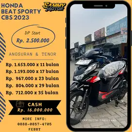 BEAT SPORTY CBS 2023 KM LOW 100km