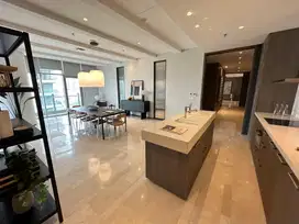 Apartemen unit Combine dijual 4 bedroom full furnished bagus