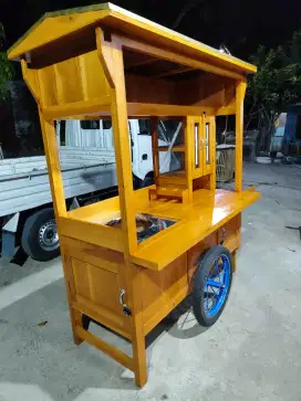 Gerobak Angkringan jg Melayani Pesanan Grobak Bakso Mie Bubur Sate dlL