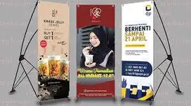 X BANNER / BANNER / SPANDUK / BACKDROP CEPAT DESAINNYA KOTA TANGERANG