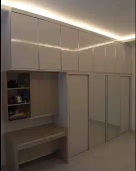 Produksi Wardrobe Hpl Full Plafon