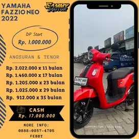 FAZZIO NEO 2022 KM LOW