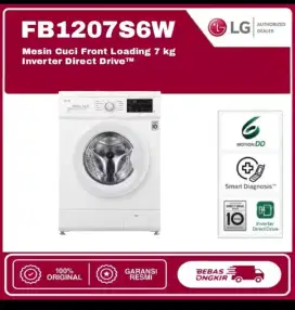 JUAL MESIN CUCI FRONT LOADING LG FB1207S6W