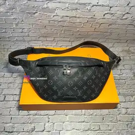 Waistbag Hitam Mono Full black