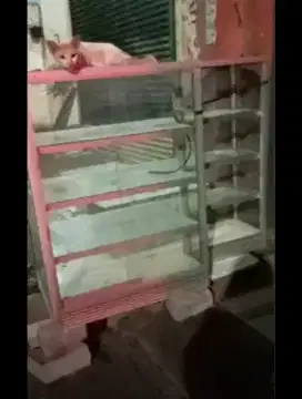 Etalase kaca bekas