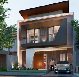 Rumah Minimalis Baru Gress Citraland  Custer Depan