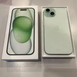 iPhone 15 128 GB Green Digimap ID/A Garansi Sampai 27-3-2026