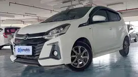 TDP 6,JT Daihatsu Ayla 1.2 R Deluxe Bensin-AT Putih 2020