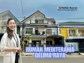Rumah Furnished bergaya modern Malaka Sari Duren Sawit Jakarta Timur