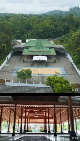 Di jual tanah + bangunan joglo dan homestay