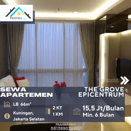 Kuningan Disewakan Apartemen The Grove Epicentrum 2BR Full Furnish
