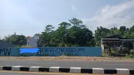 Disewakan Tanah Kavling Komersil 1000m Pinggir Jalan