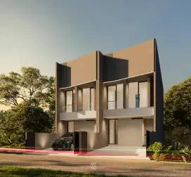 Dijual Rumah Baru Graha Green Garden, Dekat Dian Istana, LT 100m²