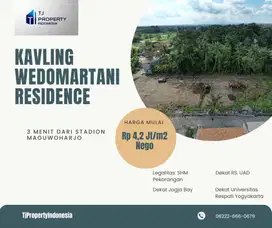 Tanah Kavling Wedomartani Residence -+ 3 Menit dari Stadion Mauwoharjo