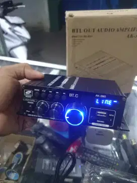 amplifier mini kerndy AK380 Bluetooth baru
