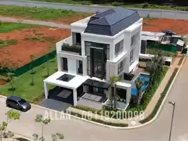 Rumah mewah full marmer cluster Tresor BSD Serpong Tangerang
