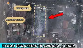 Tanah & Bangunan Andara Dijual Murah Aja!