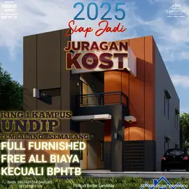 TERDEKAT,RING 1 KAMPUS TERNAMA UNDIP SEMARANG, KOST DESAIN MODERN,SHM