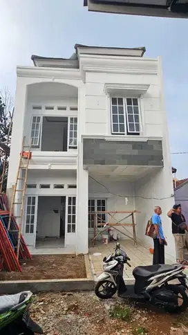 Hunian 2 lantai termurah Di cilodong depok dengan bata merah