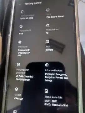 Oppo a5 2020 batangan