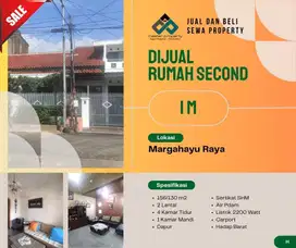 Dijual cepat rumah di Komplek Margahayu Raya, Rancasari Kota Bandung