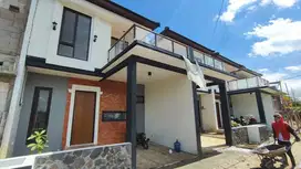 jual villa di kota batu 2 lantai plus rooftop view bagus