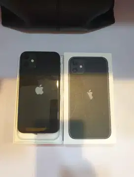 Iphone 11 64gb  black second garansi resmi ibox