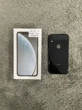 IPhone XR 128GB Black mulus Fullset BH 100% 3Utool 100 Sinyal Permanen