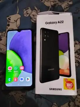Di jual hp Samsung A22 ram 6.128 ya gan hp sama dus aja ya gan