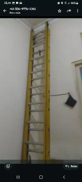 Tangga PLN Extension Fiberglass Krisbow 28FT