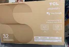 Tv Tcl android 32 inchi baru