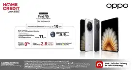 Kredit HP Oppo Find N5 promo 0%