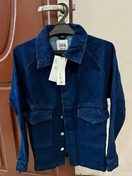 Jaket Mewah Zara Denim size L