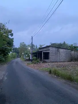 Tanah murah pinggir aspal 5 menit UMY cocok tuk usaha dan kost