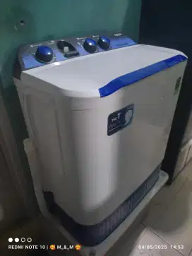 Mesin Cuci 2 Tabung Merek AQUA