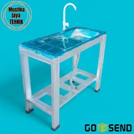 WASTAFEL KITCHEN SINK CUCI PIRING PORTABLE KOKOH PRAKTIS 96CM