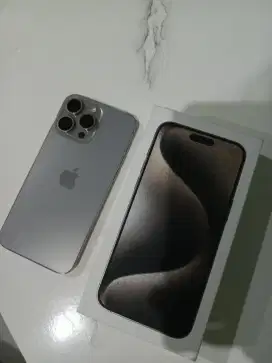 DI JUAL IPHONE 15 PROMAX IBOX NATURAL TITANIUM