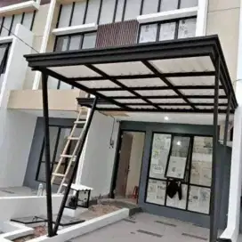 001 kanopi atap upvc alderon tebal