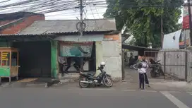 Rumah tua kios+kontrakan hitung tanah di taisir Binus Jakarta barat