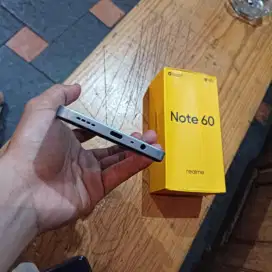 Realme note 60 4/64 lengkap segel orii