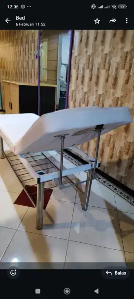 Bed facial stainless/ bed eyelash stainless