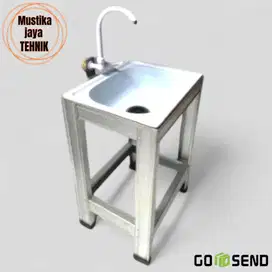 WASTAFEL PORTABLE STAINLESS, BAK WASTAFEL CUCI TANGAN PRAKTIS