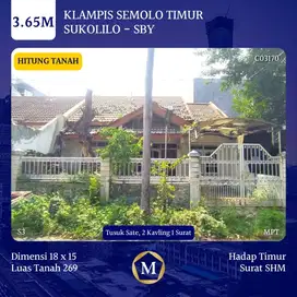 Rumah Hitung Tanah Klampis Semolo Timur Sukolilo Surabaya