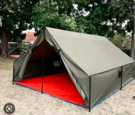 Tenda kemah siswa siswi 10 orang . Ready stok Palembang. Bisa cod